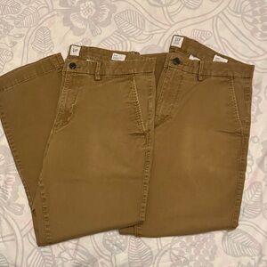 2 GAP Men's Tan Pants (not one but two!)